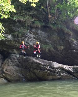 Canyoning mit den Canyonauten
