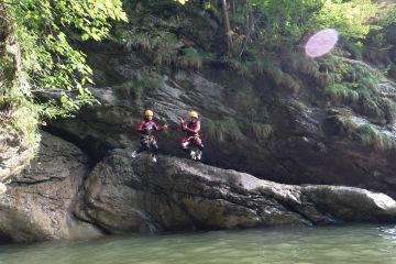 Canyoning mit den Canyonauten