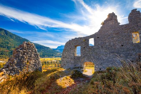 Burgruine Werdenfels in  Garmisch-Partenkirchen