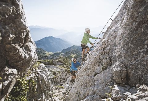 Via ferrata de l'Alpspitz dans la région de la Zugspitze
