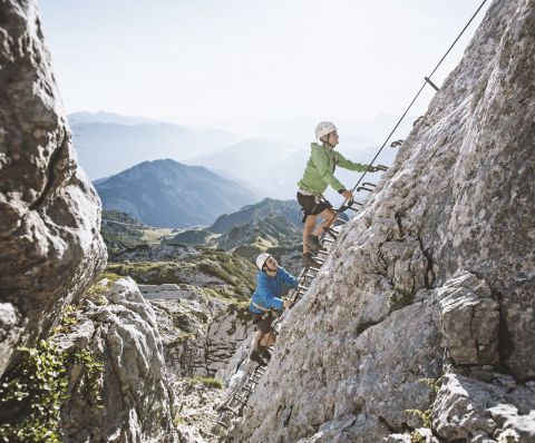 Alpspitz-Ferrata via ferrata in the Zugspitze region