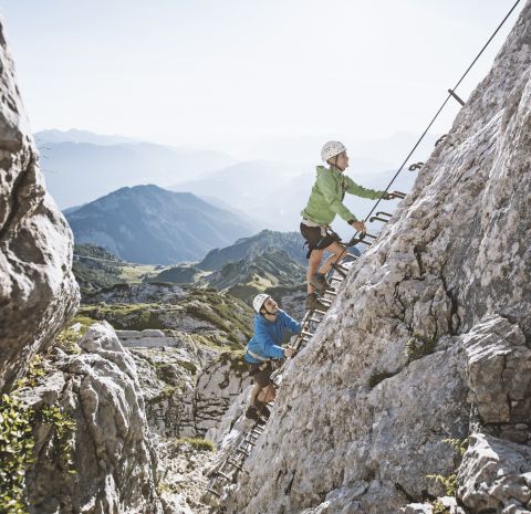 Alpspitz-Ferrata via ferrata a Zugspitze régióban