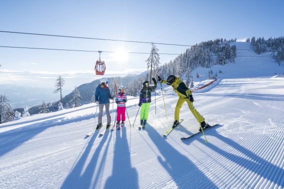 Skifahren am Sportberg Goldeck