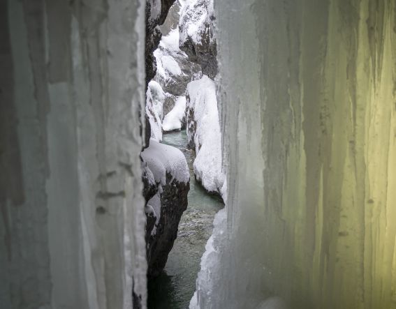 Partnachklamm im Winter