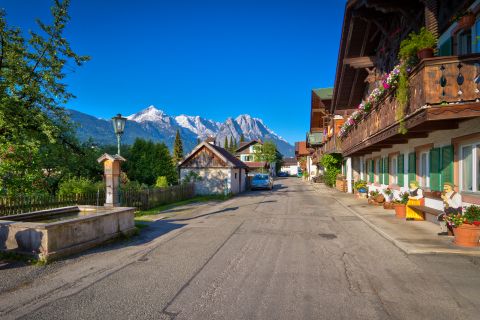 Historisches Garmisch-Partenkirchen Frühlingsstrasse