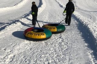 Snowtubing am Götschen