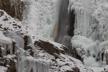 Kuhflucht-Wasserfall WInter