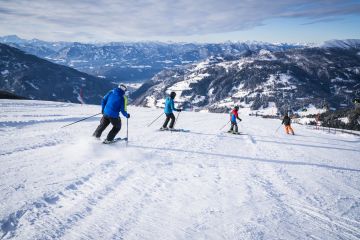 In St. Oswald in Bad Kleinkirchheim herrschen perfekte Pistenbedingungen