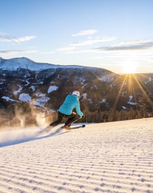 Unterwegs im Skigebiet Bad Kleinkirchheim