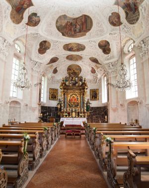 Maria Gern Kapelle von innen