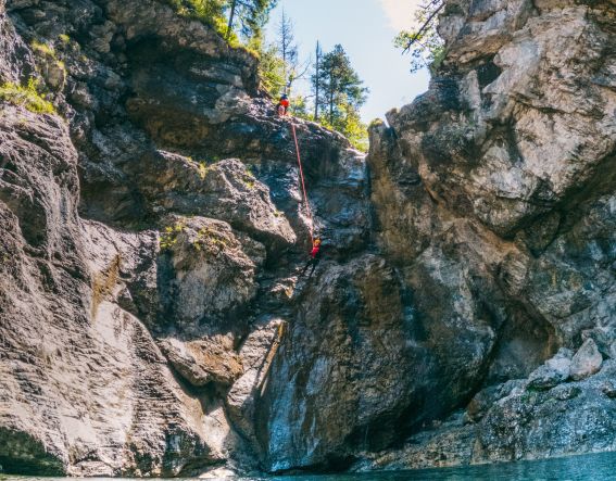 Canyoning Spaß in Oberbayern