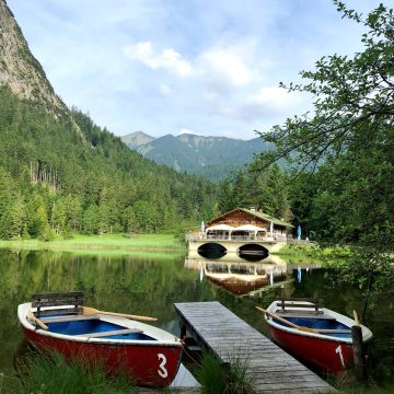 Pflegersee Boote
