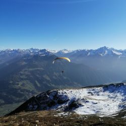 Zillertaler Flugschule im Winter