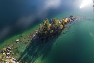 Eibsee von oben