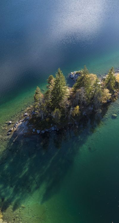 Eibsee von oben