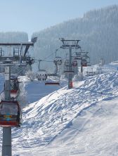 Alpspitzbahn im Winter - Skifahren an der Alpspitze