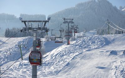 Alpspitzbahn im Winter - Skifahren an der Alpspitze