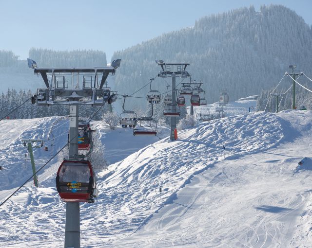 Alpspitzbahn télen - síelés az Alpspitzén