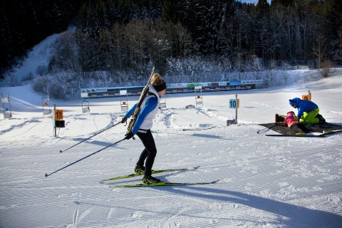 Biathlon Schnupperkurs Winter 2017 Tourist-Information Nesselwang