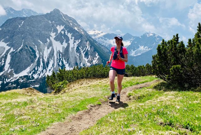 Deelnemer aan het Trailrunning Camp in Oberstdorf