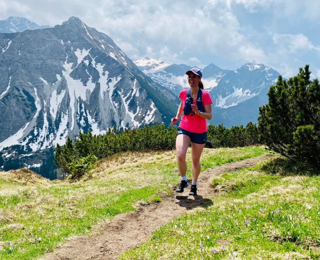 Uczestnik obozu Trailrunning Camp w Oberstdorfie