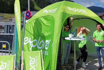 Unser Stand in Leogang