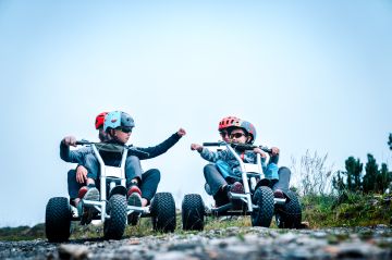 Familienspaß mit Mountaincarts