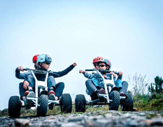 Familienspaß mit Mountaincarts