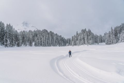 Panoramaloipe Kristberg - Langlaufen im Montafon