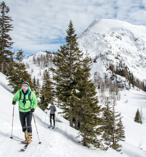 Op tournee op ski's in Berchtesgaden