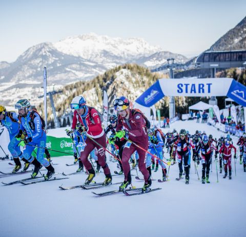 Compétition de ski-alpinisme sur le Jenner à Schönau am Königssee