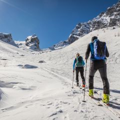 Skitour ins Watzmannkar im Berchtesgadener Land