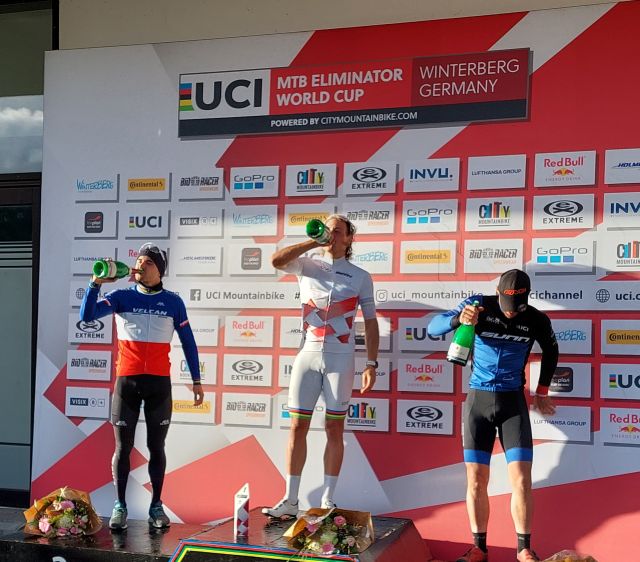 Cerimonia di premiazione a Winterberg