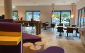 Lounge im neuen Explorer Hotel Garmisch