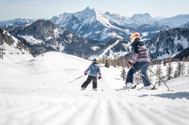 PyhrnPrielWurzeralmSkifahrenFamiliePiste OberoesterreichTourismusGmbHMoritzAblinger
