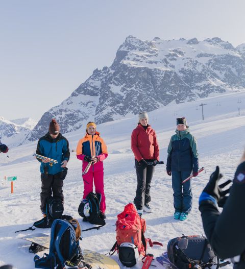 Lyžařský výlet na náhorní plošině Schafberg s průvodcem