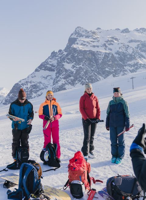 Wycieczka narciarska na płaskowyż Schafberg z przewodnikiem