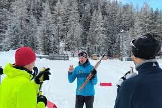 Biathlon beim Langlaufcamp im Ötztal