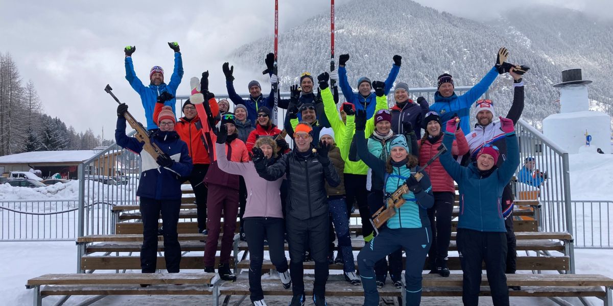 Happy faces beim Langlaufcamp im Ötztal