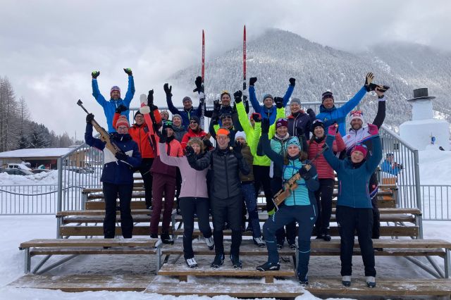 Happy faces beim Langlaufcamp im Ötztal