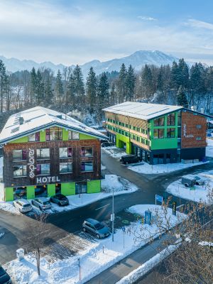 Das Explorer Hotel Oberstdorf im Winter