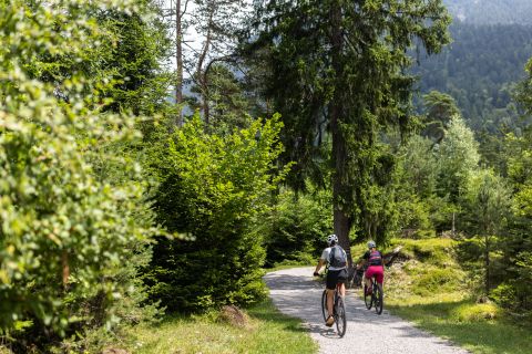 Natur pur: Wälder, Seen, Berge! Von den 10 Explorer Hotels kannst Du direkt in die Berge starten. Schöne Radwege direkt vom Hotel aus.