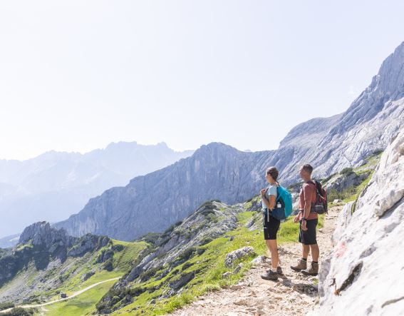 Auf der Alpspitze gibt es unzählige Wanderwege für jeden Geschmack. Hier findet jeder seine perfekte Tour.