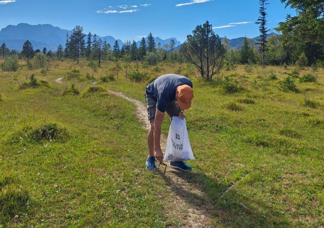 Christian ai Clean Up Days di Garmisch