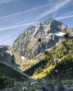 Der imposante Gipfel Habicht gehört zu den Seven Summits Stubai und wird auch der Mächtige genannt