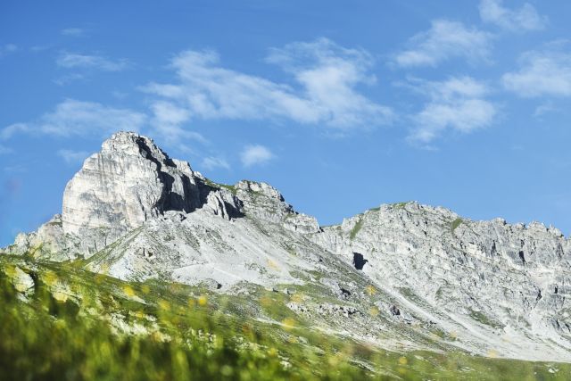 Der Überzeugende, der Hoher Burgstall einer der Seven Summits im Stubaital ist ein beliebtes Wanderziel