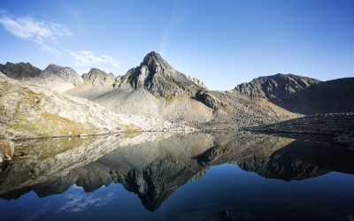 Der nächste der Seven Summits Stubai ist die Rinnenspitze. Dieser Gipfel wird auch 