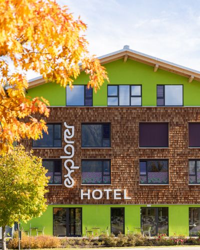 Das Explorer Hotel Hinterstoder im Herbst ist die perfekte Ausgangslage für Wanderungen und Radtouren