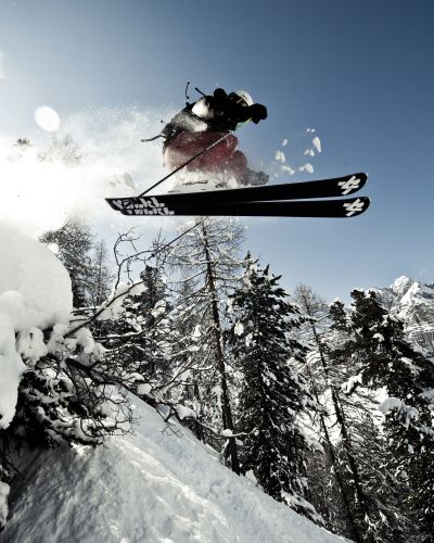 Freeride? Auch hier gibt auf dem Schlick2000 die Möglichkeit Dich voll auszuleben.