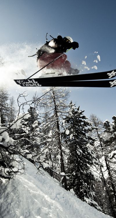 Freeride? Auch hier gibt auf dem Schlick2000 die Möglichkeit Dich voll auszuleben.